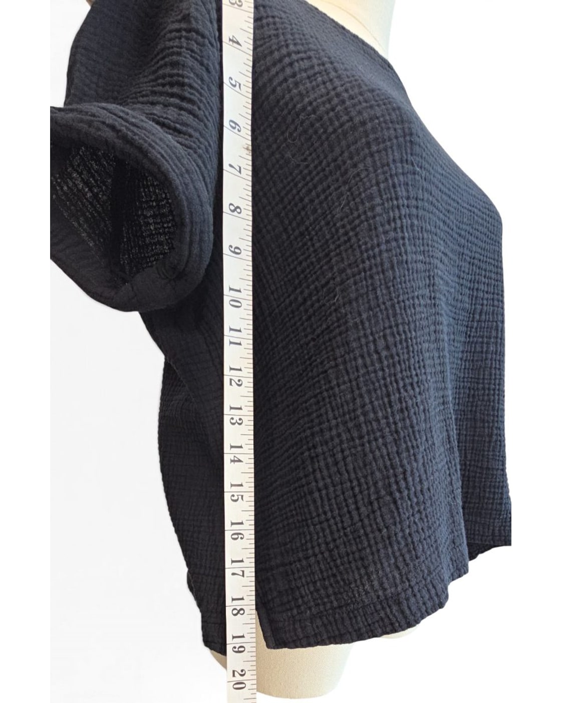 magaschoni Textured Organic Cotton Blouse