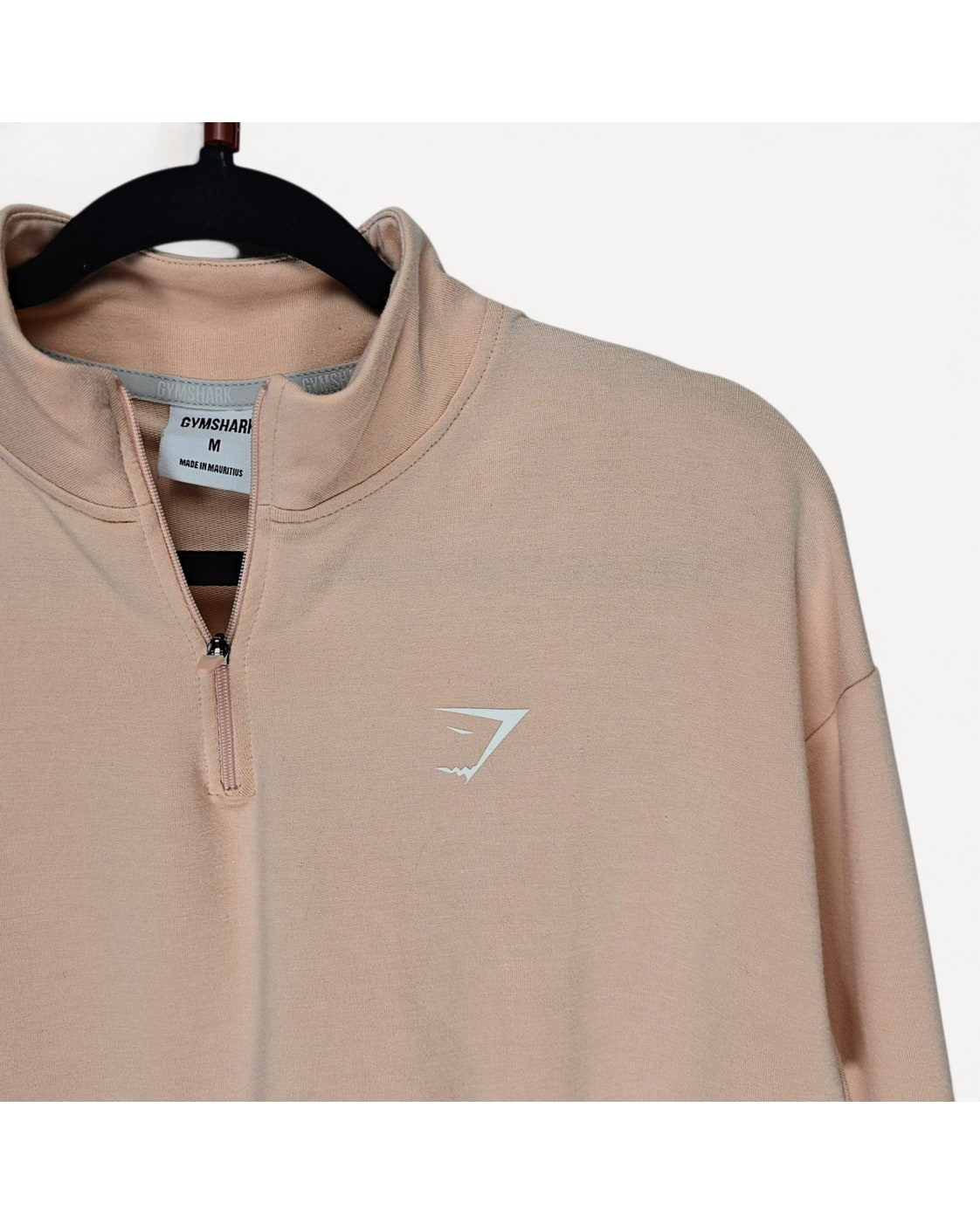 GYMSHARK Cropped Training Pippa Quarter-Zip Pullover