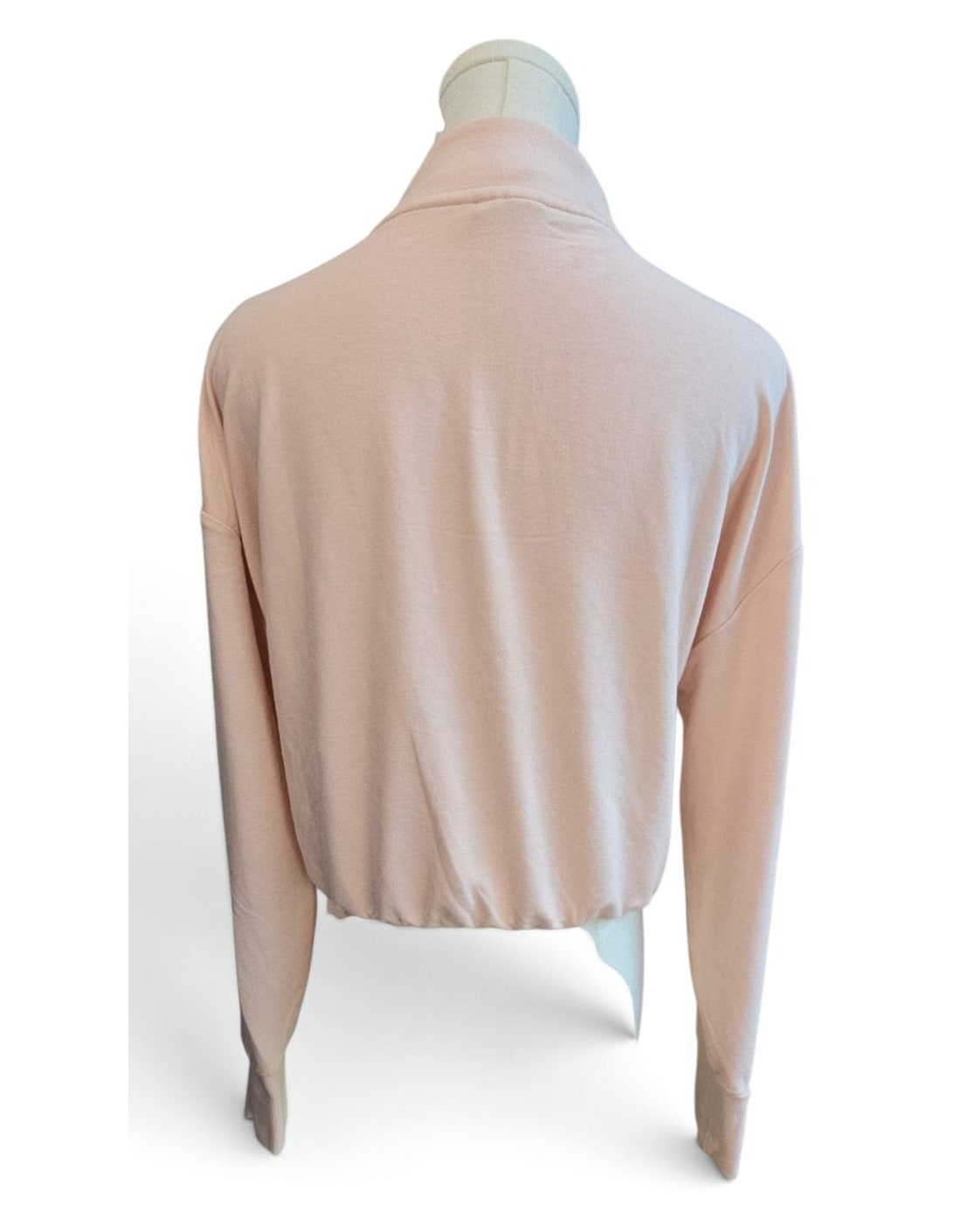 GYMSHARK Cropped Training Pippa Quarter-Zip Pullover
