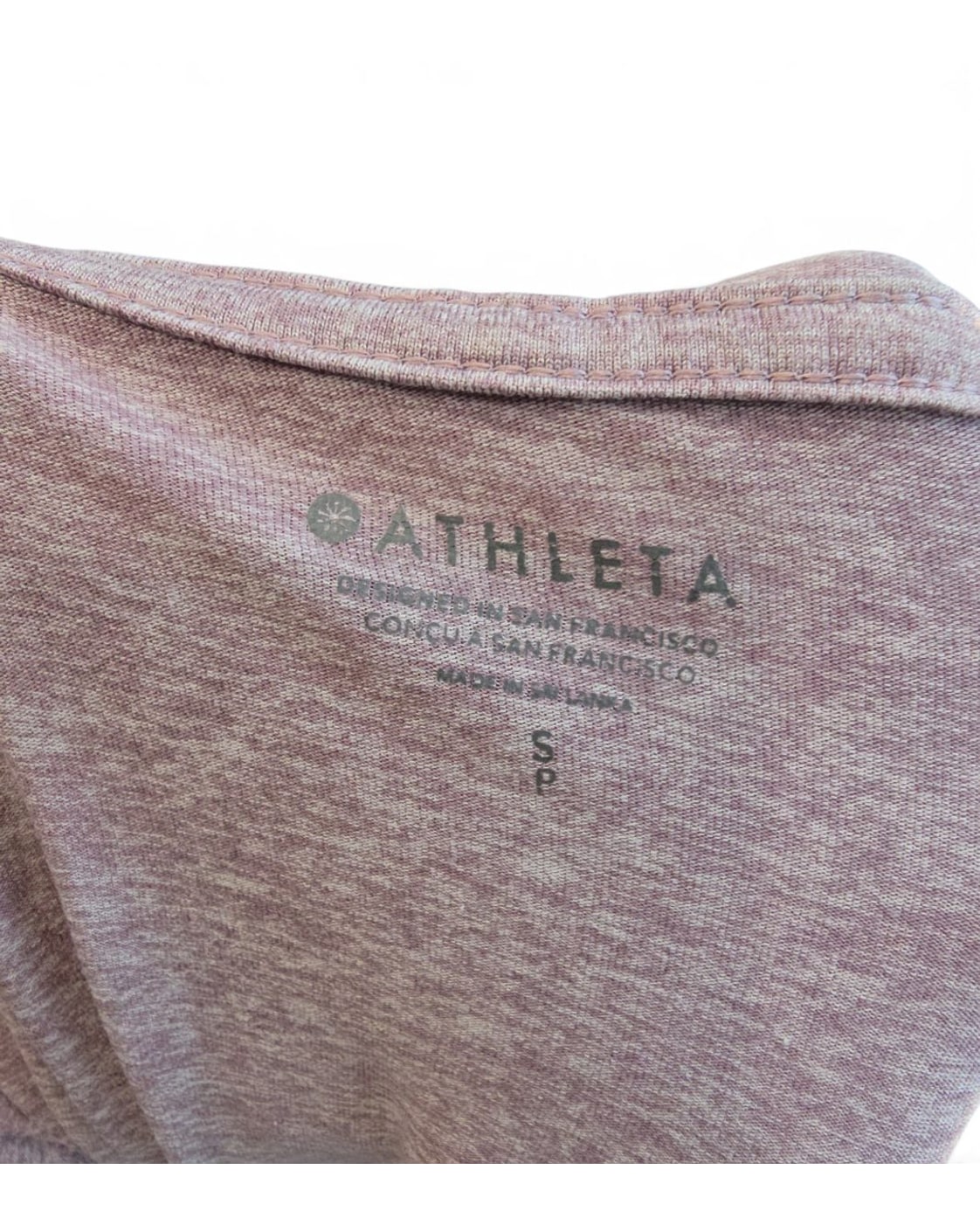 ATHLETA Essence Hooded Tunic Top