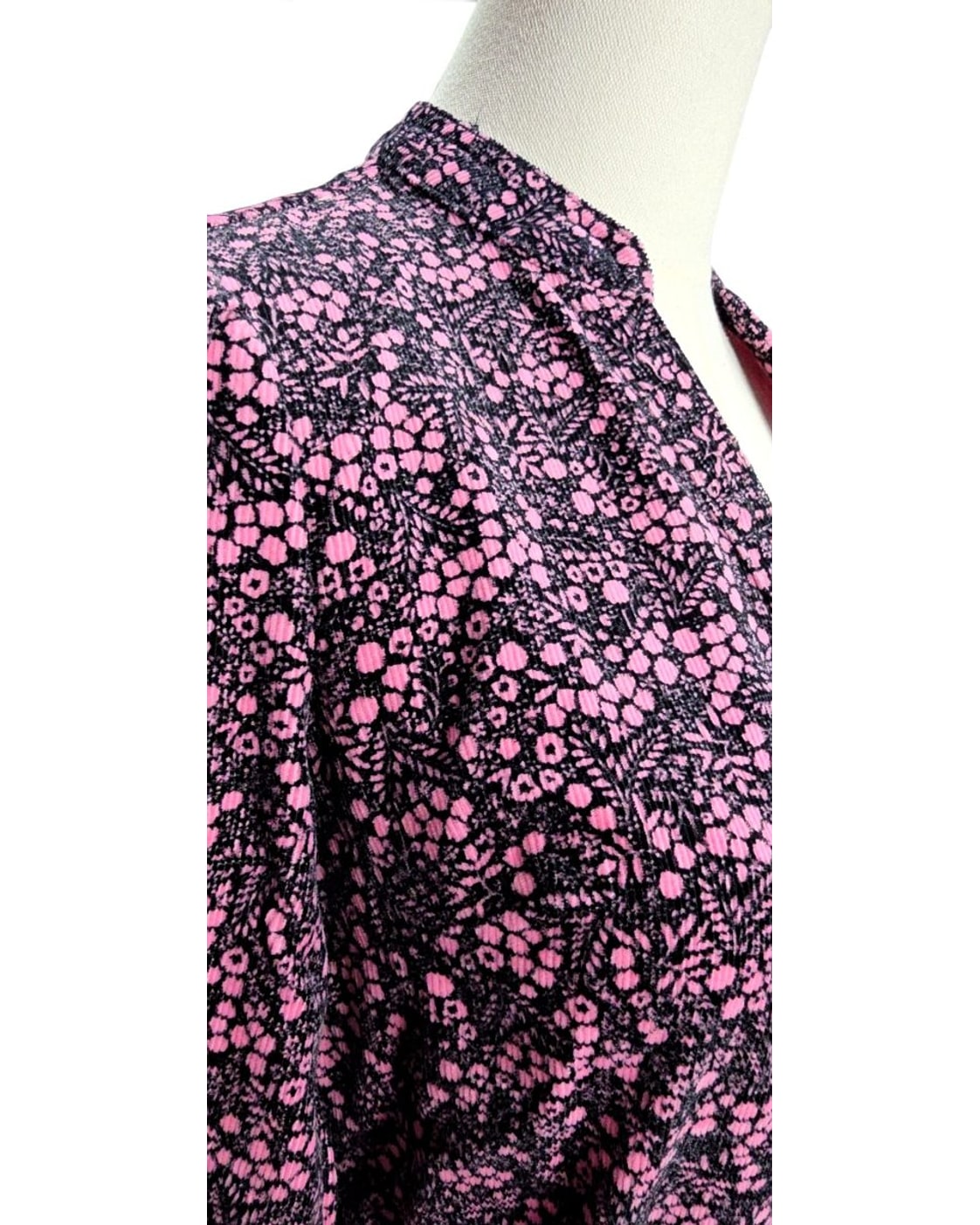 Boden Floral Tie-Waist Mini Dress