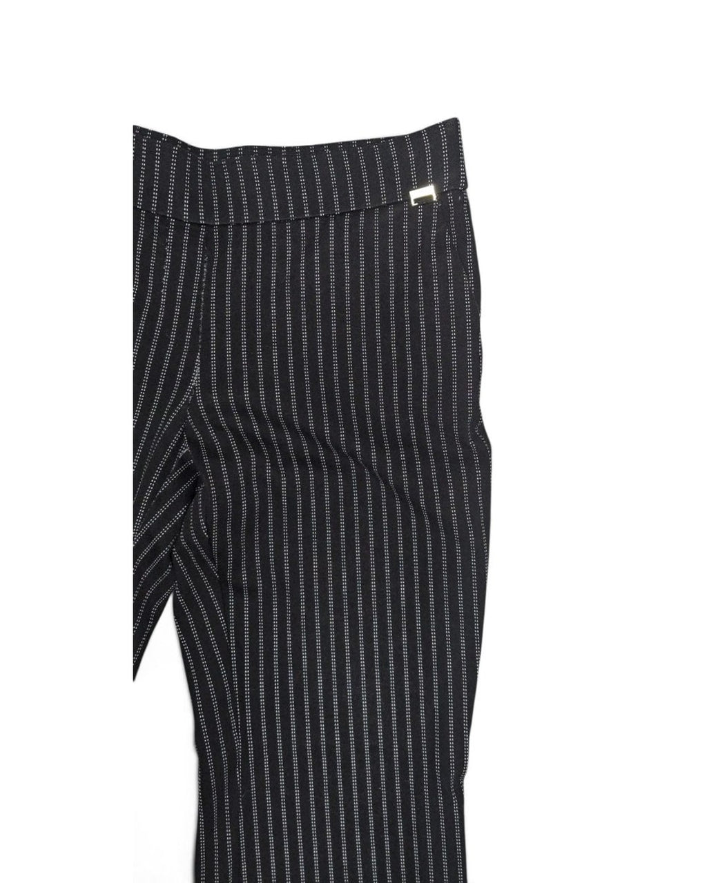 ANNE KLEIN Pinstripe Flare Trousers