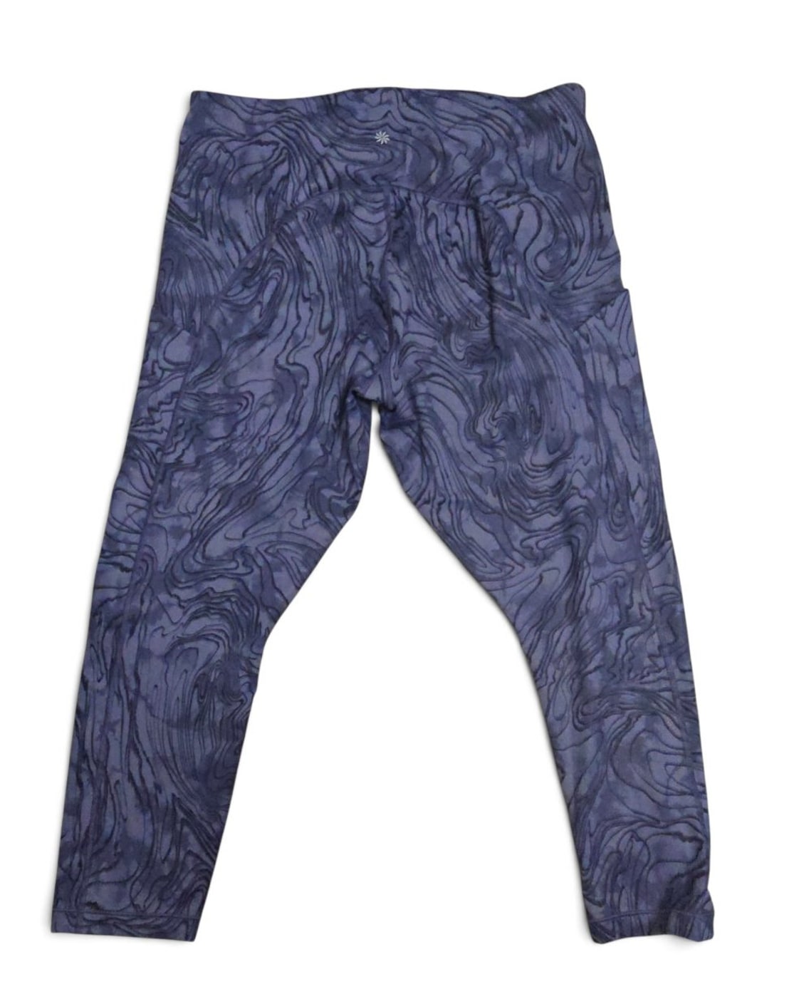 ATHLETA Marble Swirl Cropped Leggings