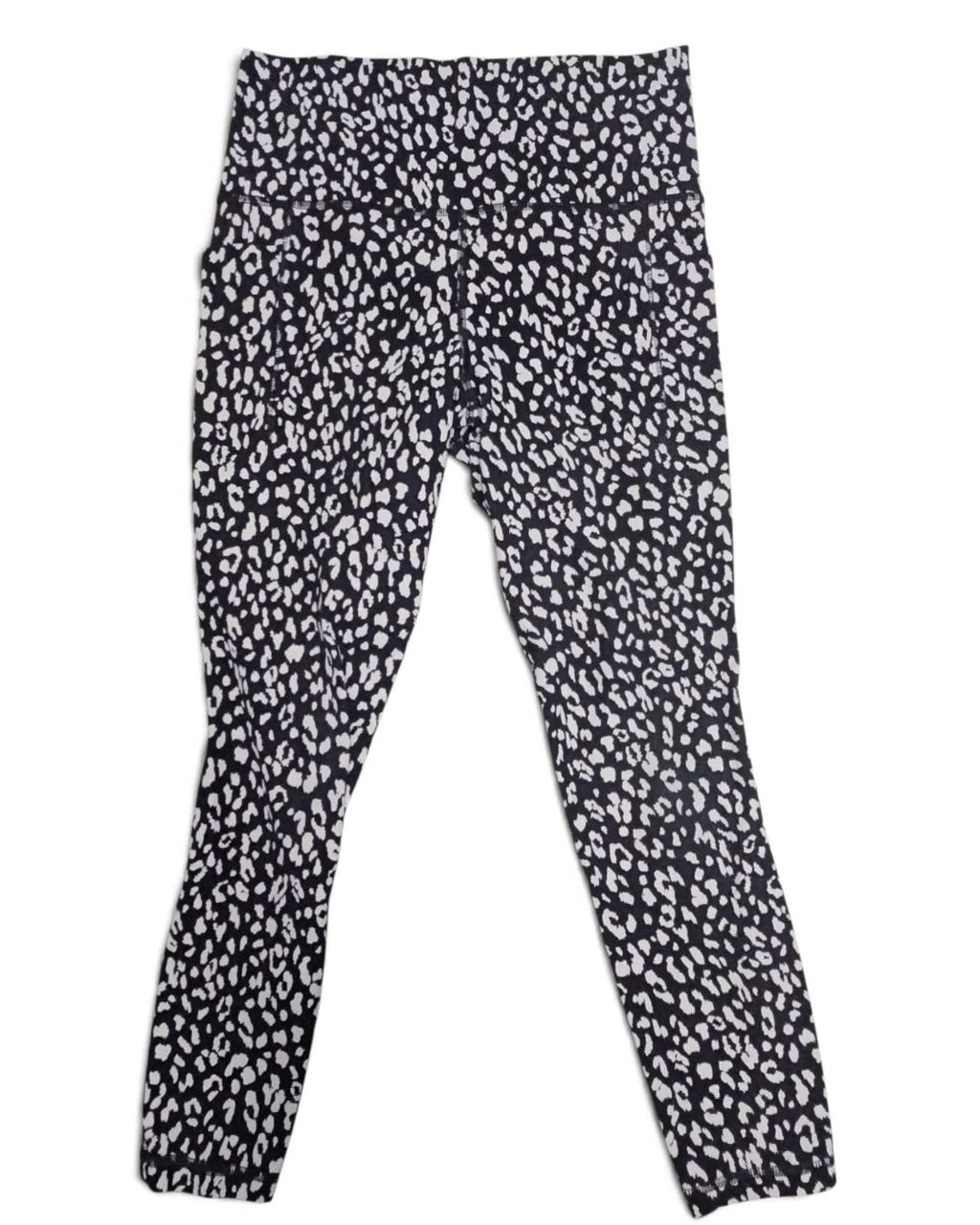 ATHLETA Animal Print Salutation Stash Pocket II 7/8 Leggings
