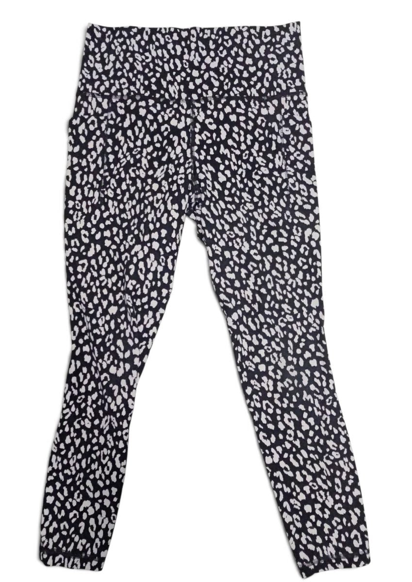 ATHLETA Animal Print Salutation Stash Pocket II 7/8 Leggings