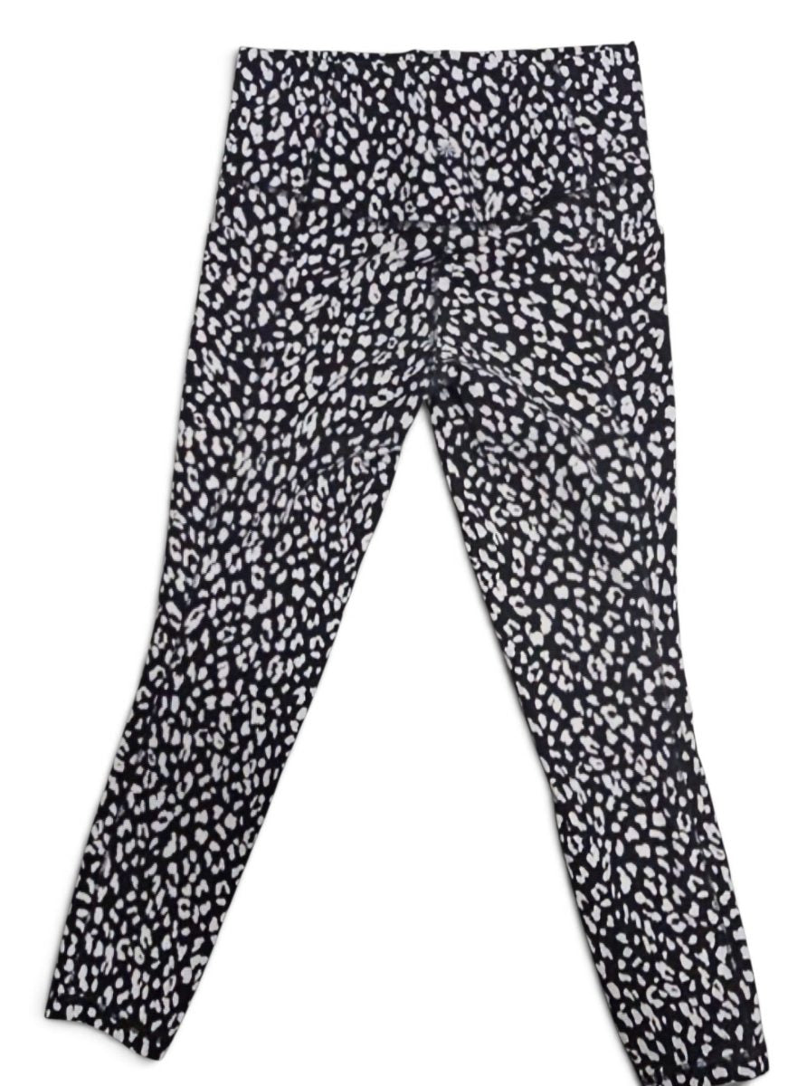 ATHLETA Animal Print Salutation Stash Pocket II 7/8 Leggings