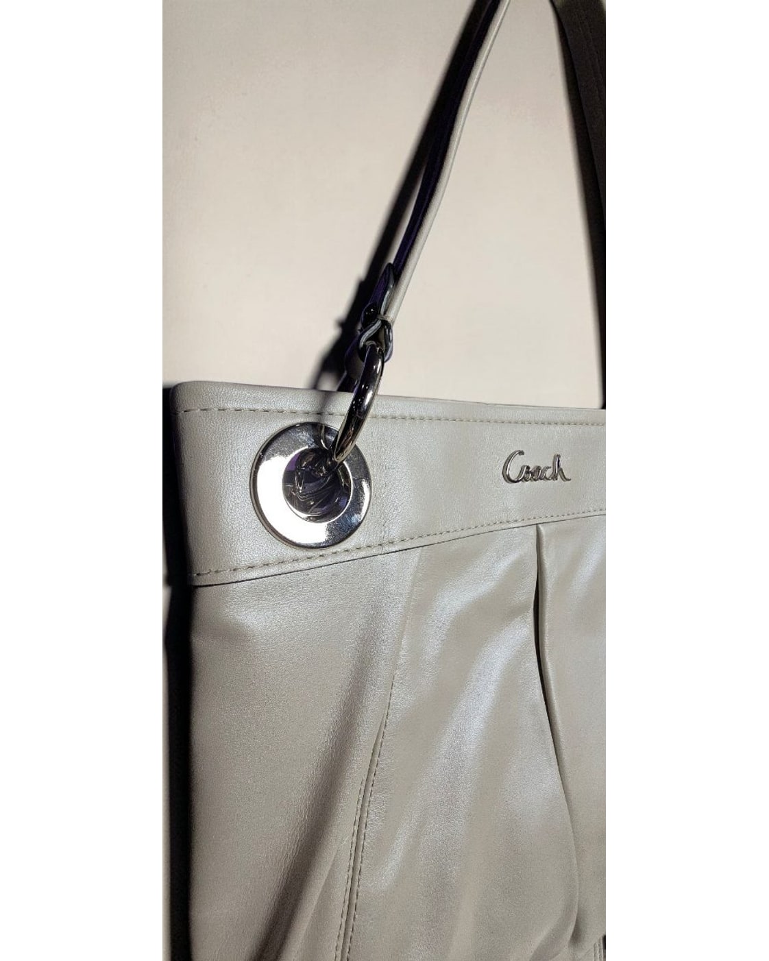 Coach Ashley Pleated Leather Crossbody and Wallet Set