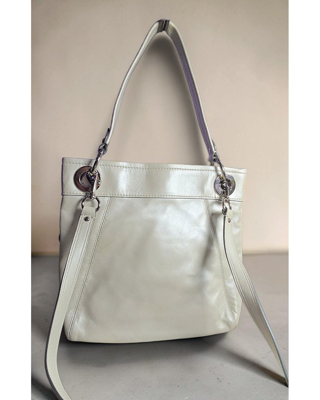Coach Ashley Pleated Leather Crossbody and Wallet Set