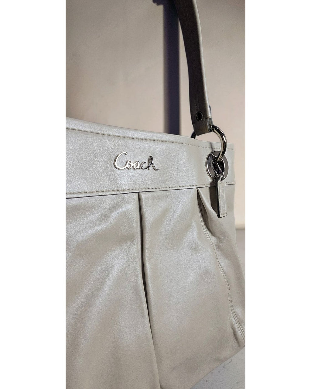 Coach Ashley Pleated Leather Crossbody and Wallet Set