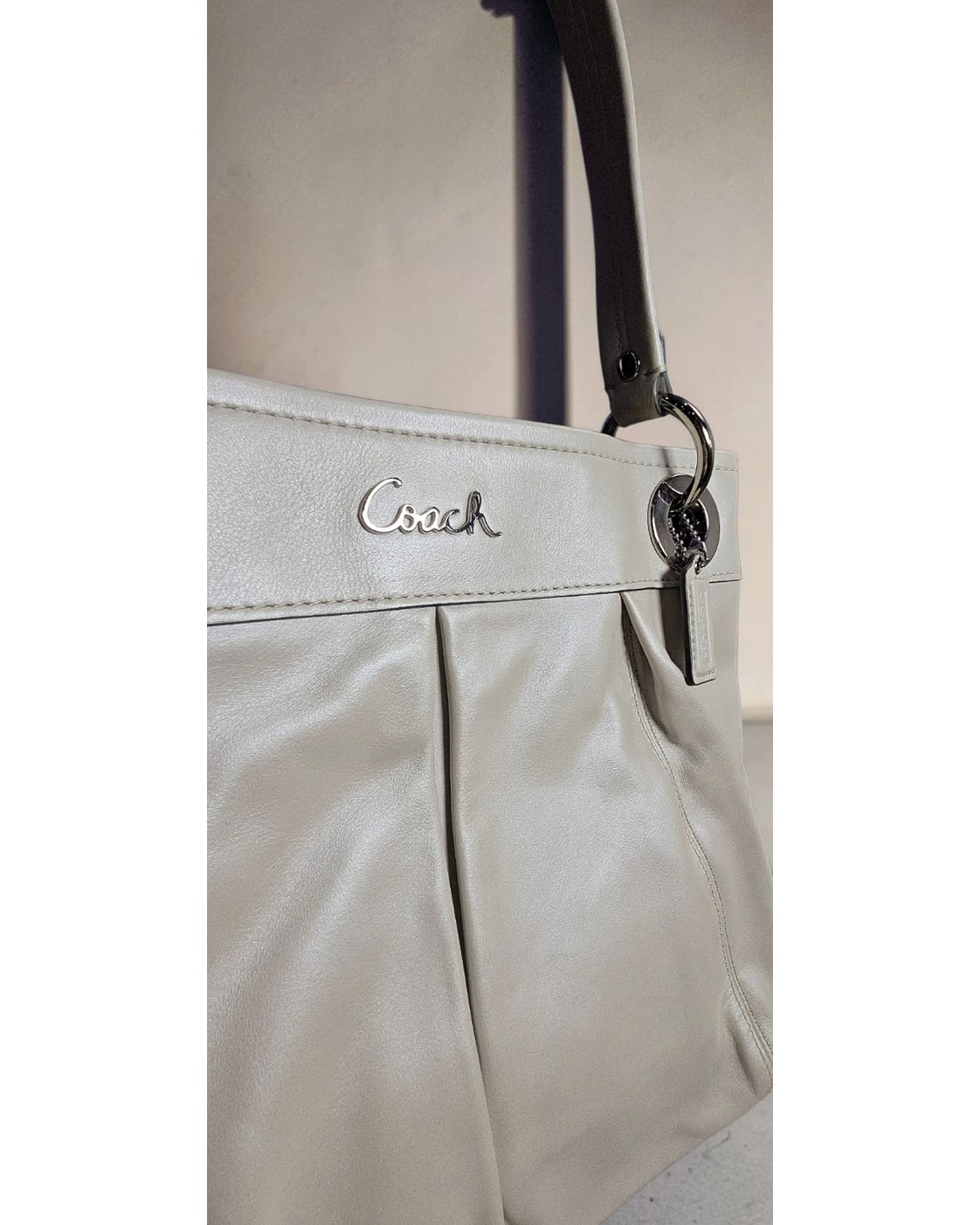 Coach Ashley Pleated Leather Crossbody and Wallet Set