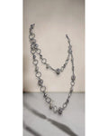 Multi-Strand Pearl-Look Statement Necklace