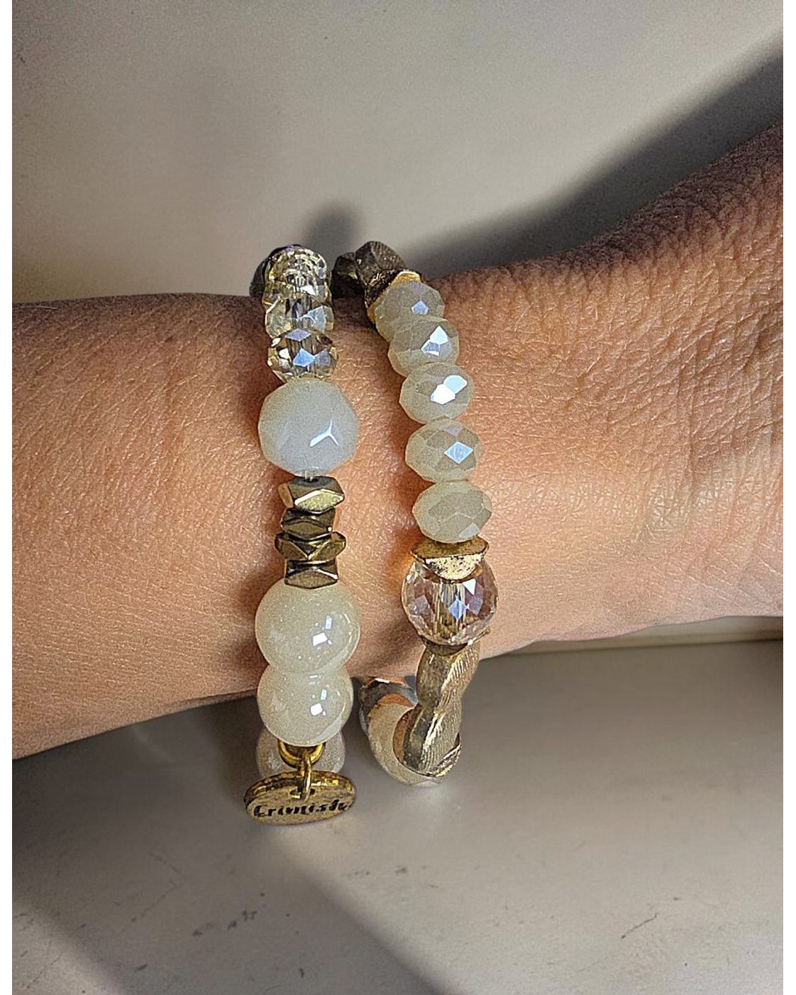 Erimish Two-Bracelet Beaded Stack