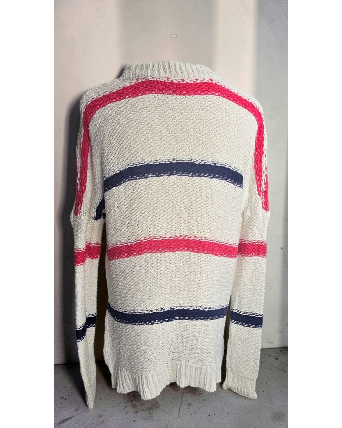 cupcakes and cashmere Bold Stripe Sweater - Style# CH206172