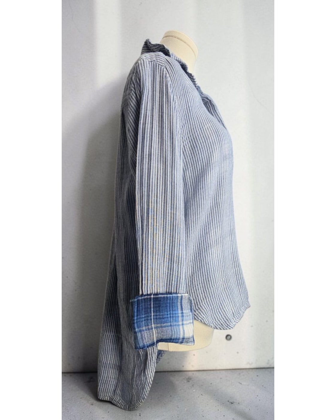 bella dahl Stripe High-Low Button Down - Style# B2260-655-235