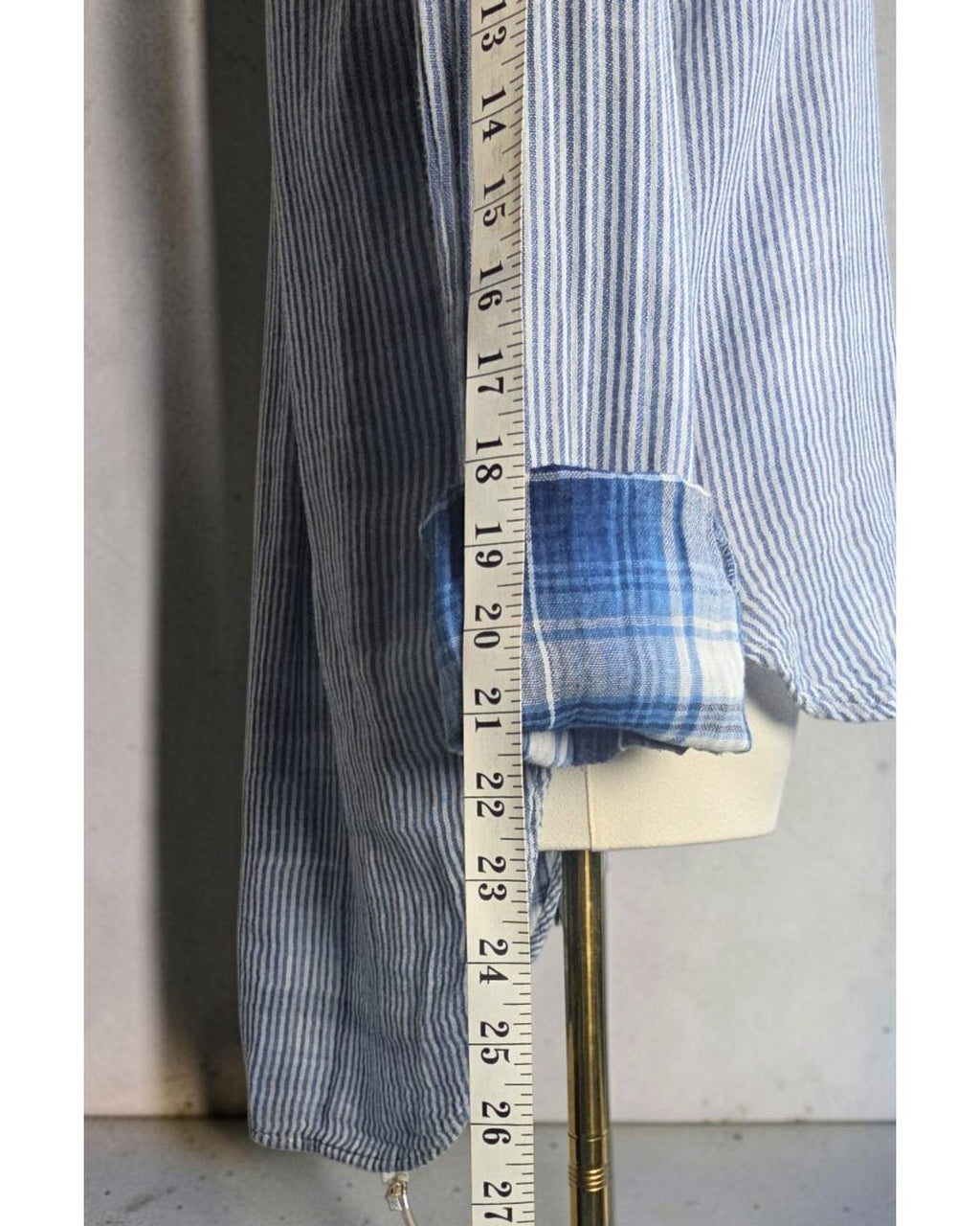 bella dahl Stripe High-Low Button Down - Style# B2260-655-235