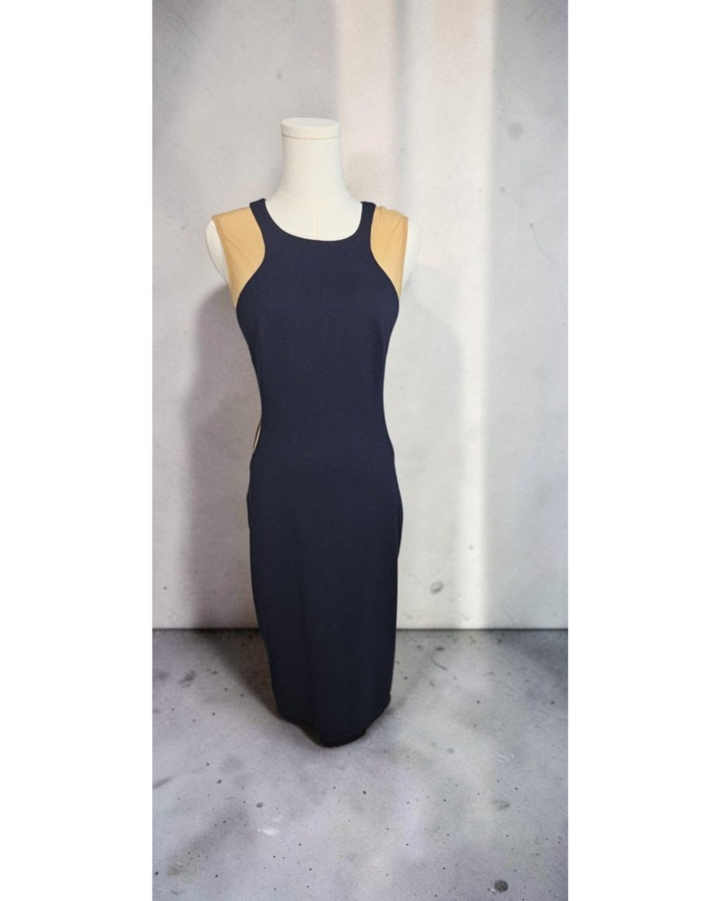 BAILEY 44 Illusion Panel Midi Dress
