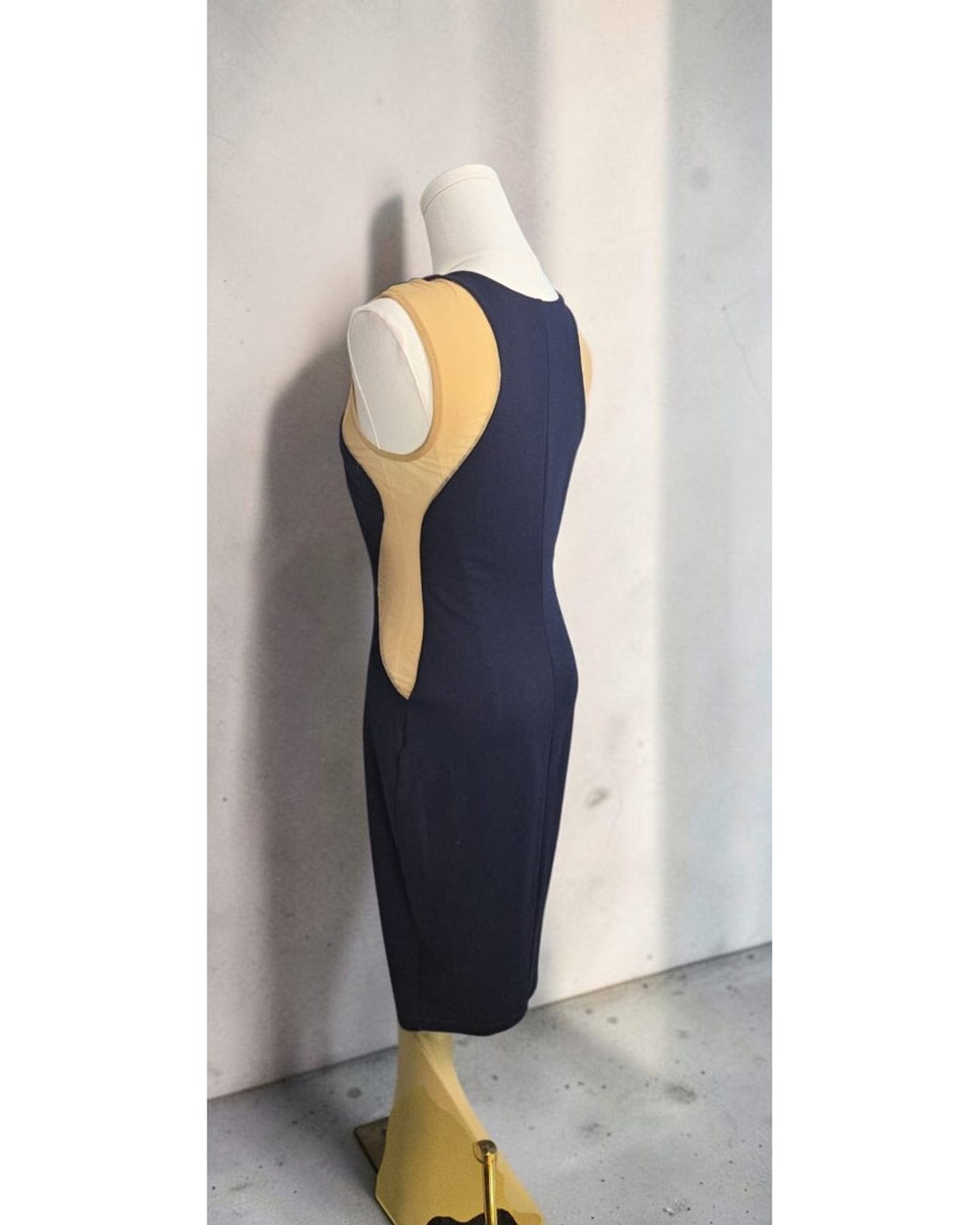 BAILEY 44 Illusion Panel Midi Dress