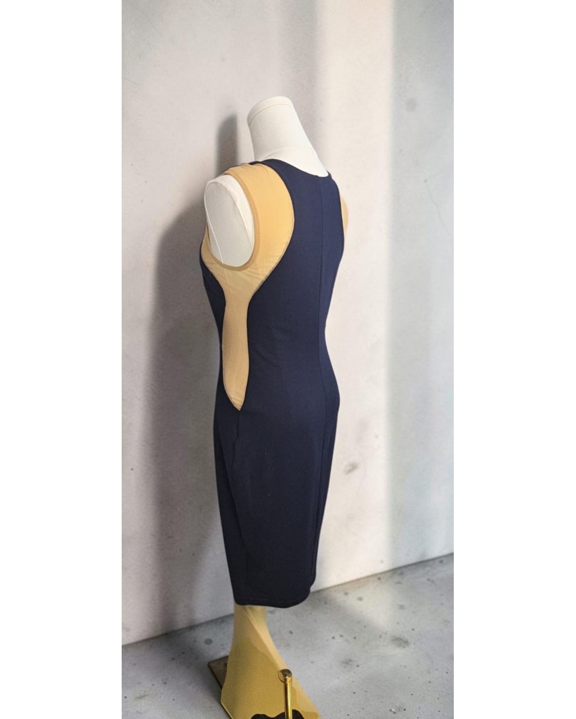 BAILEY 44 Illusion Panel Midi Dress