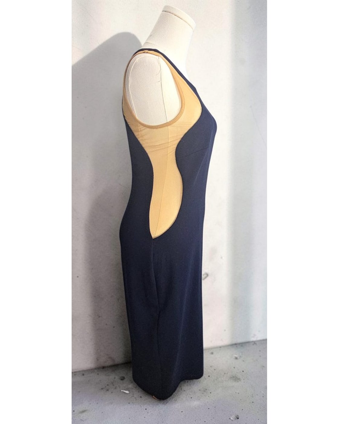 BAILEY 44 Illusion Panel Midi Dress