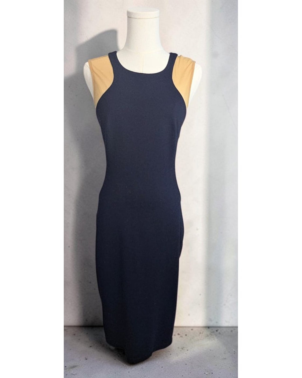 BAILEY 44 Illusion Panel Midi Dress