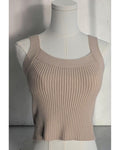 Abercrombie & Fitch Ribbed Cropped Tank Top