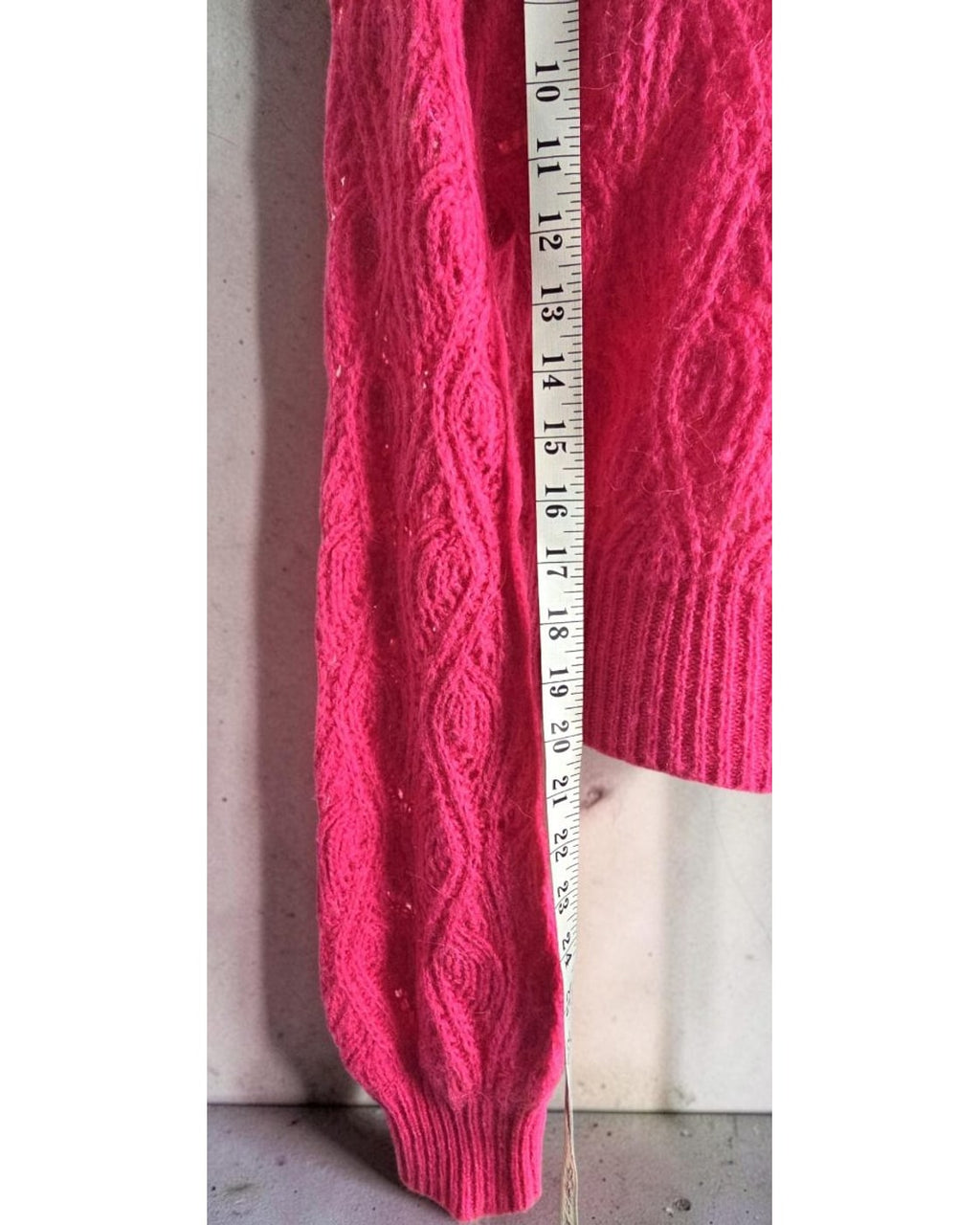 Pointelle Mock-Neck Sweater