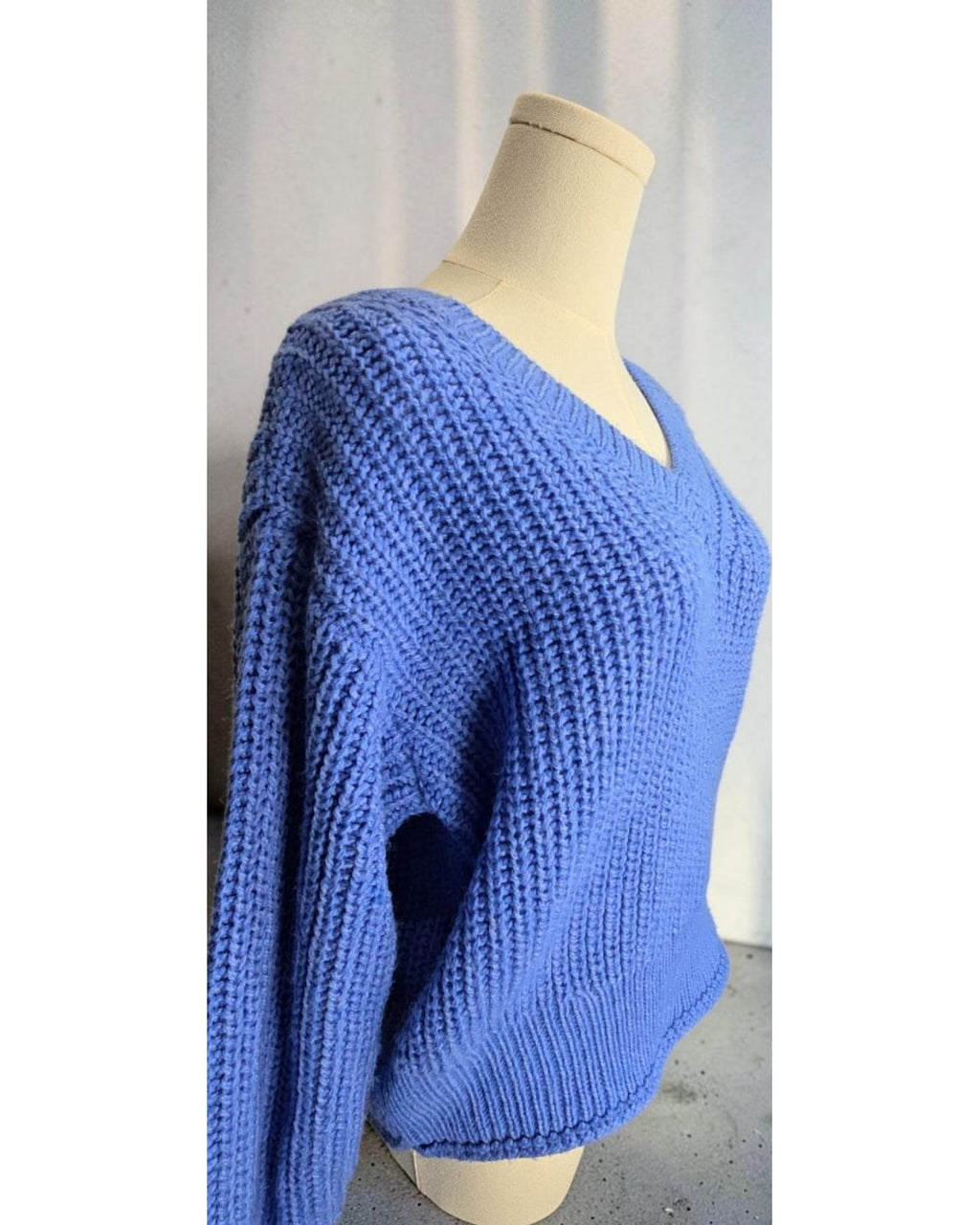 H&M Chunky V-Neck Sweater