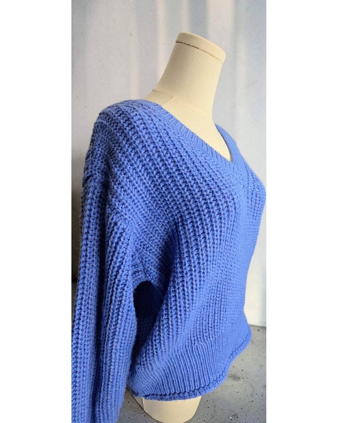 H&M Chunky V-Neck Sweater
