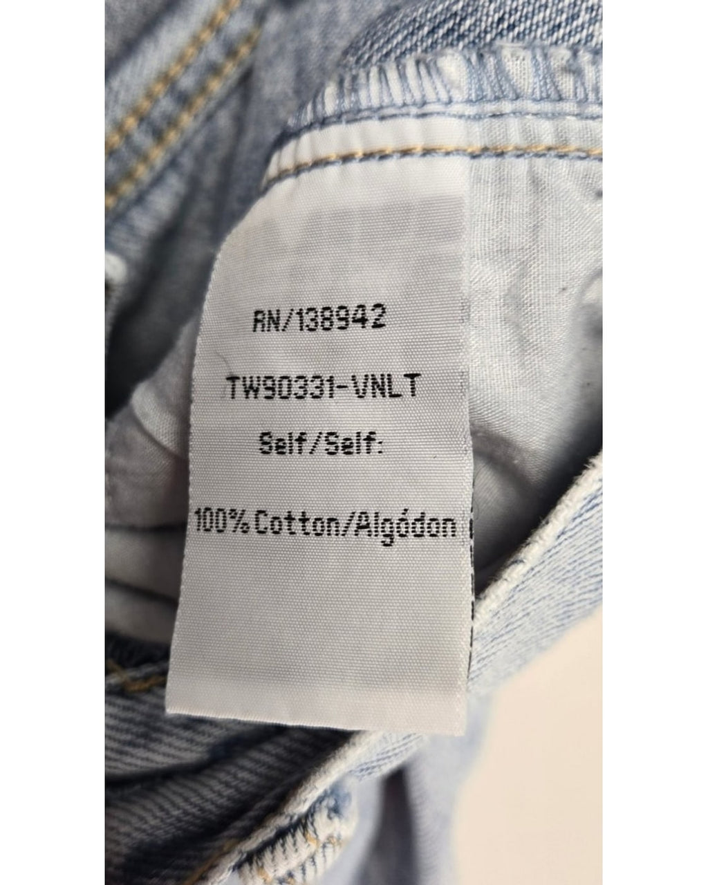 Twelve by OnTwelfth Cancun Light Wash Distressed Straight Jeans