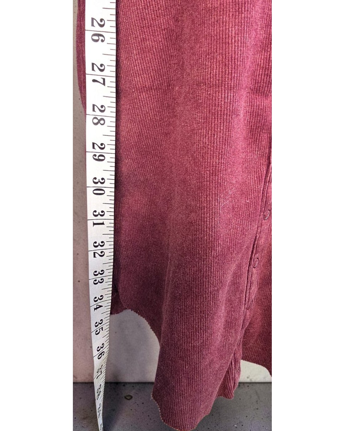 FOREVER 21 Ribbed Snap-Front Midi Dress