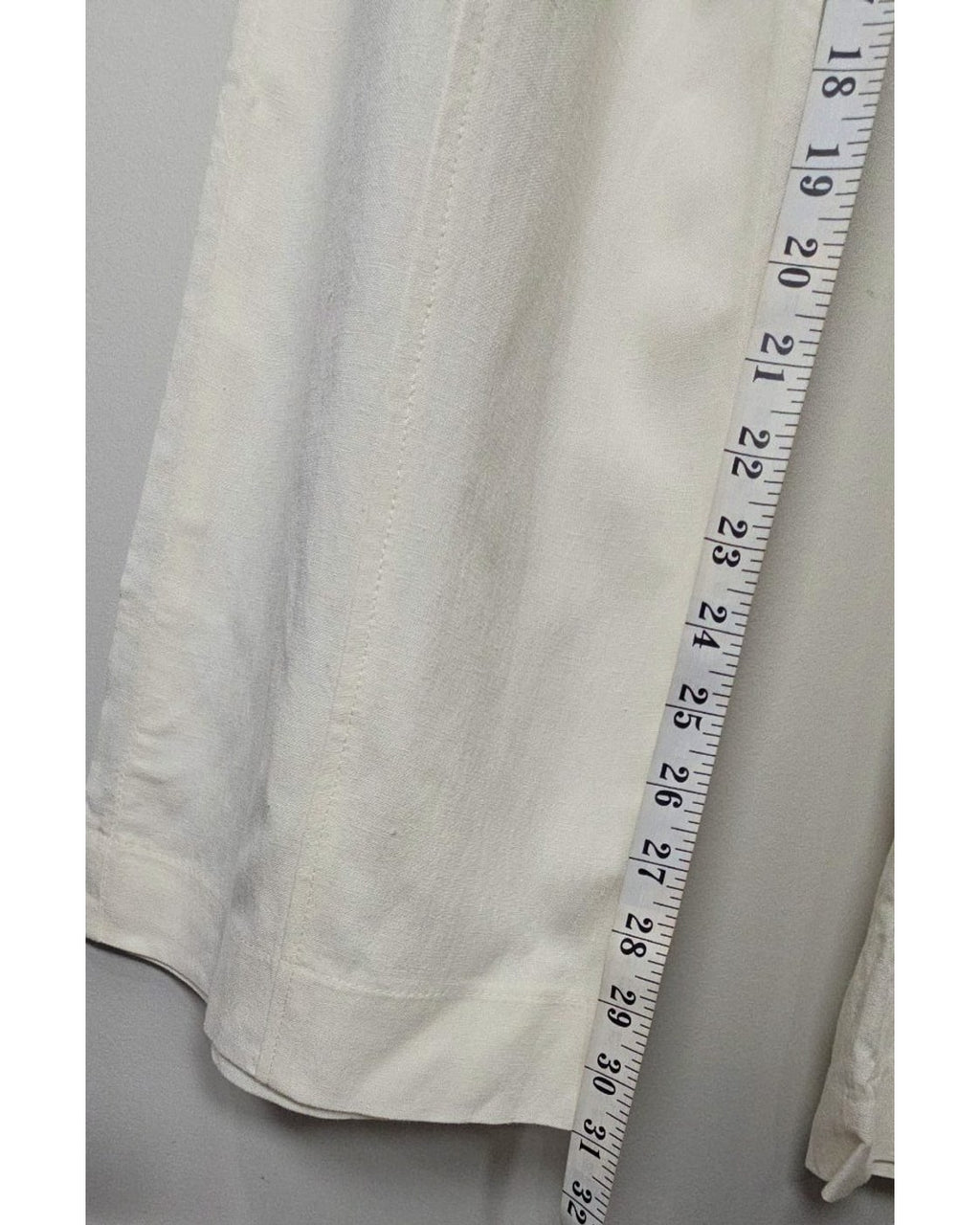 WILLIAM B Linen Blend Wide Leg Trousers - Style# 30013