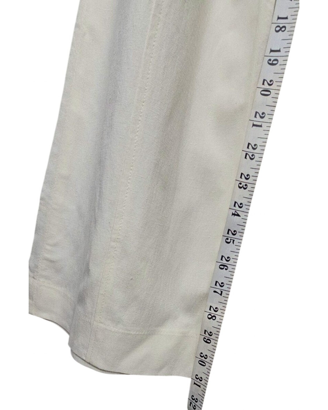 WILLIAM B Linen Blend Wide Leg Trousers - Style# 30013