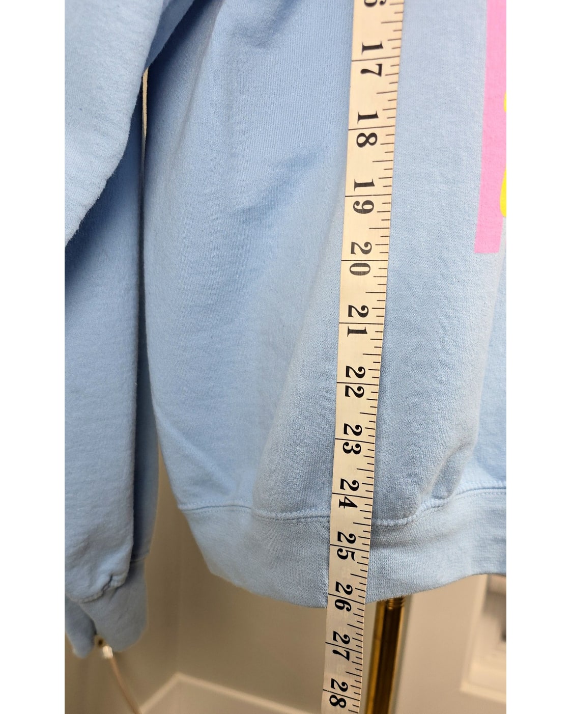 GILDAN Happiest With An Iced Coffee Graphic Crewneck Sweatshirt