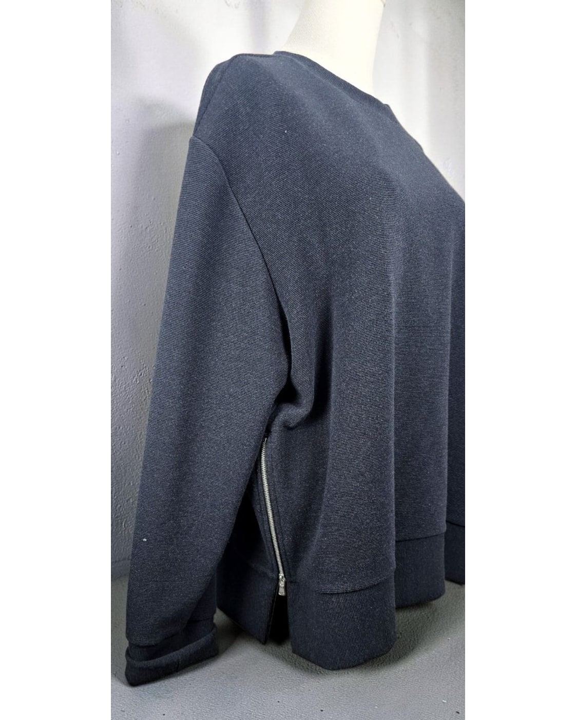 Calia Side-Zip Oversized Sweater