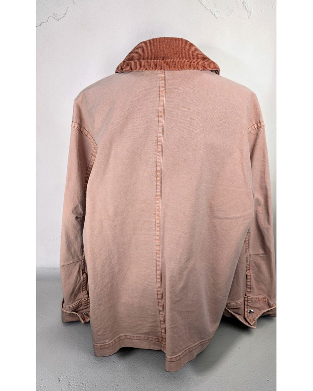 OLD NAVY Corduroy-Collar Canvas Barn Jacket - Style# 766357-01-1 - NWT