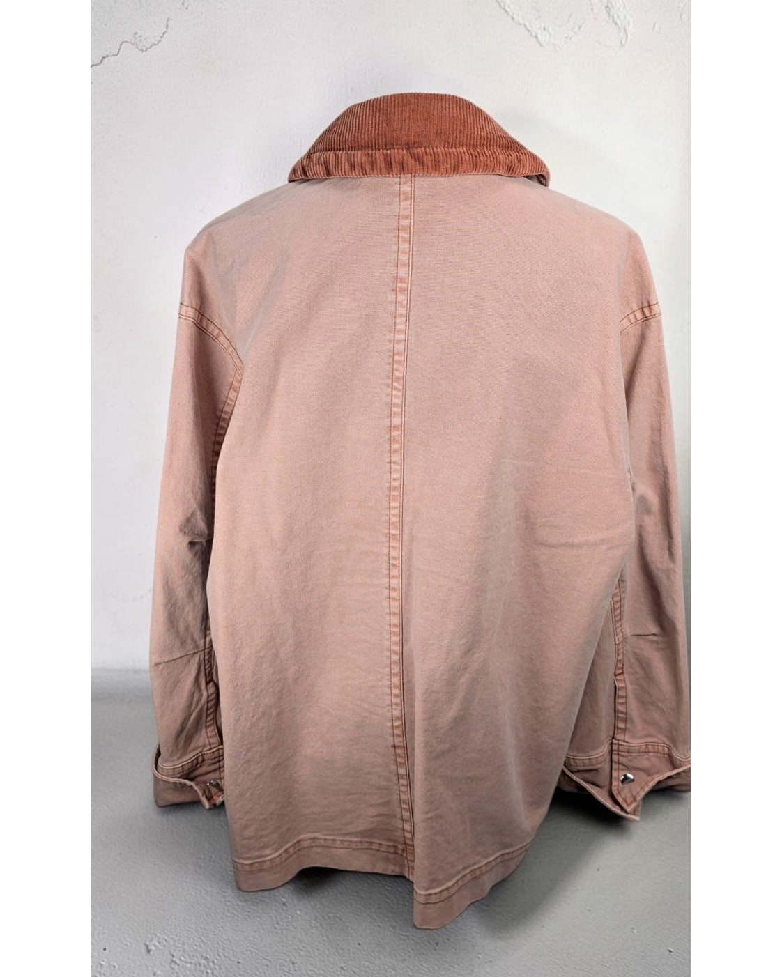 OLD NAVY Corduroy-Collar Canvas Barn Jacket - Style# 766357-01-1 - NWT