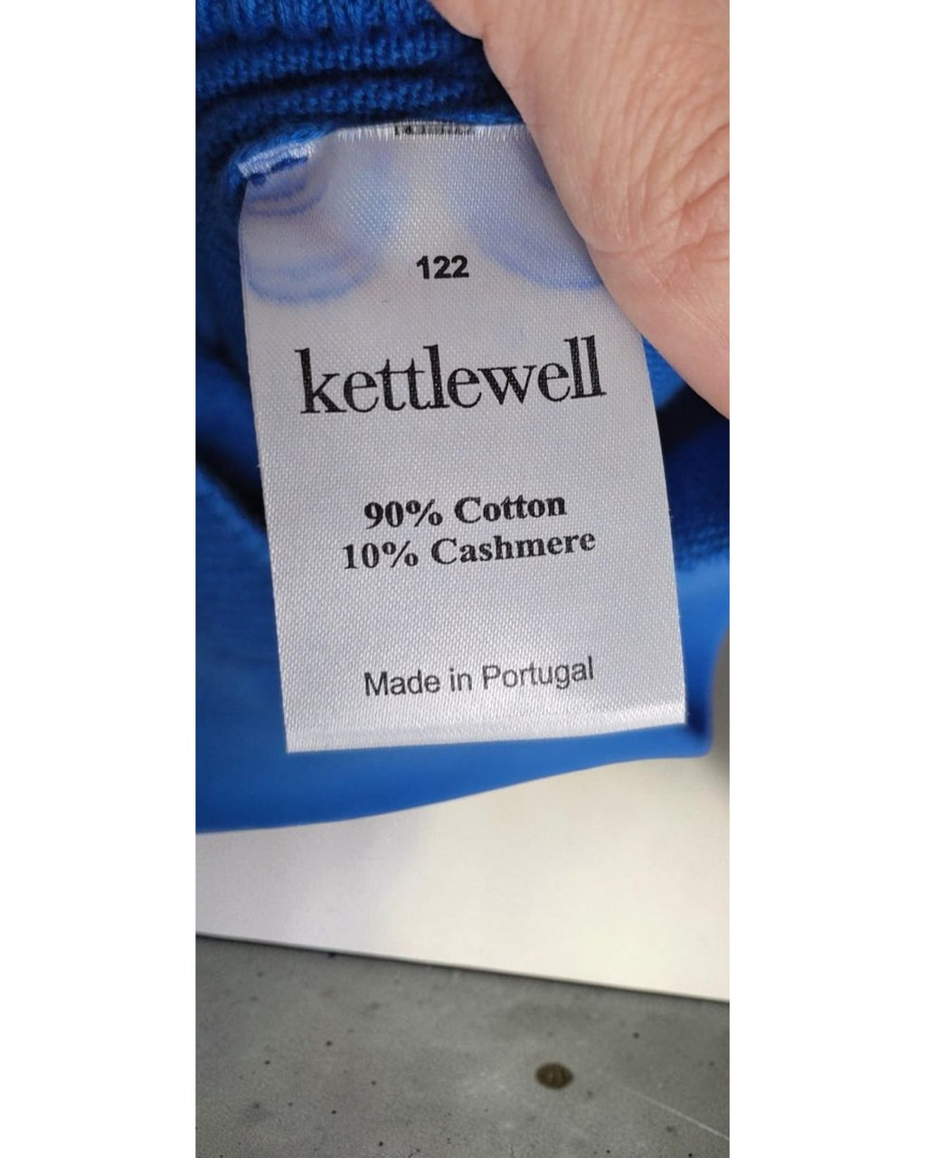 kettlewell Short-Sleeve Cotton Cashmere Sweater