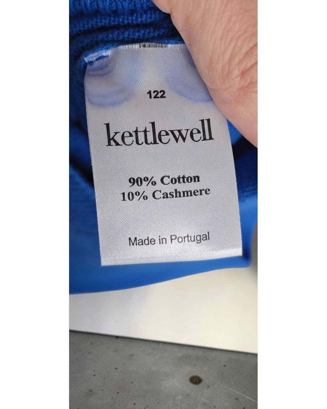 kettlewell Short-Sleeve Cotton Cashmere Sweater