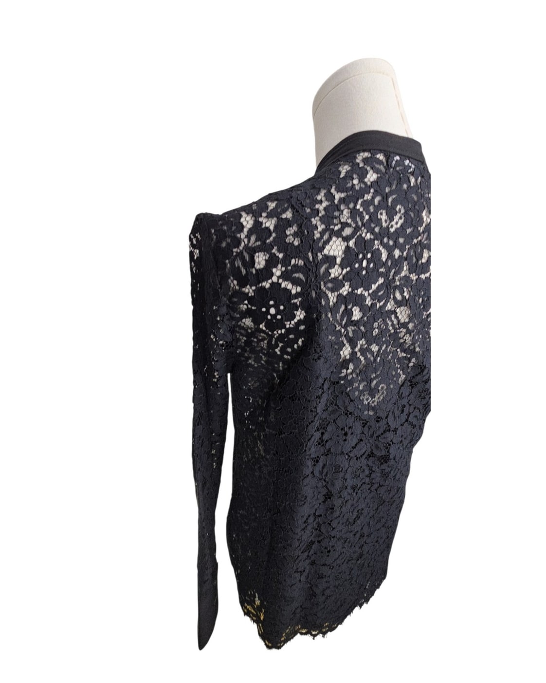 J.CREW Floral Lace Button-Up Top
