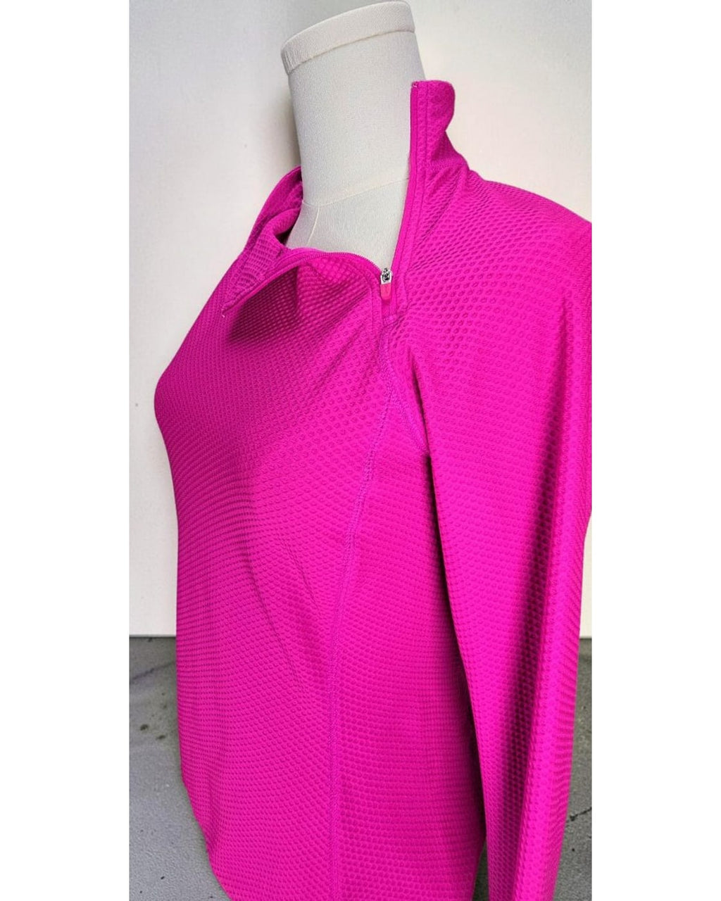 Slazenger Golf Textured Quarter-Zip Top
