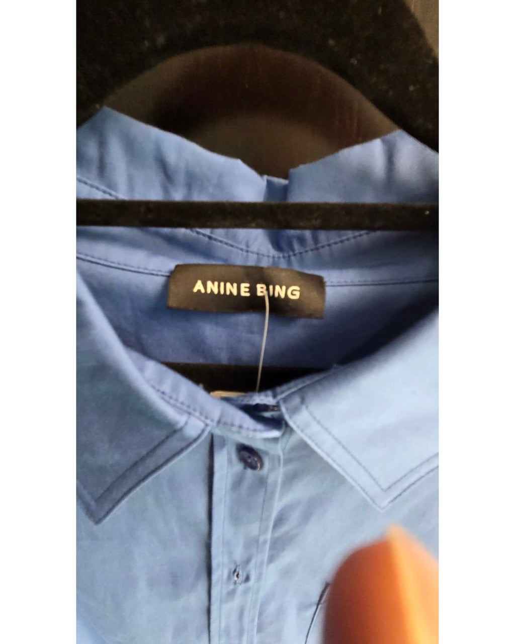 ANINE BING Mika Oversized Button Down Shirt