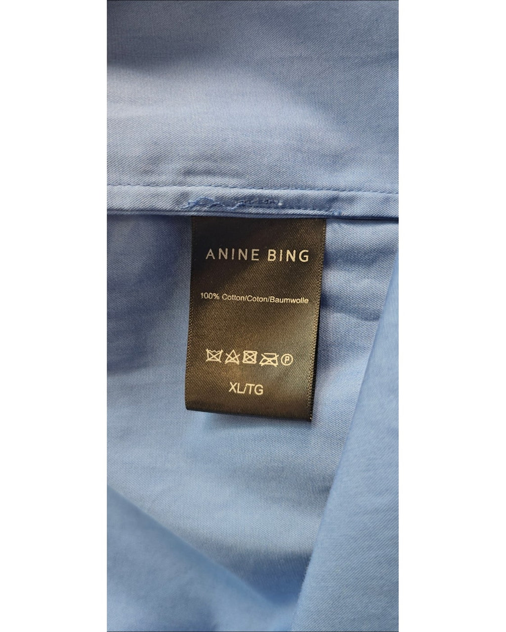 ANINE BING Mika Oversized Button Down Shirt