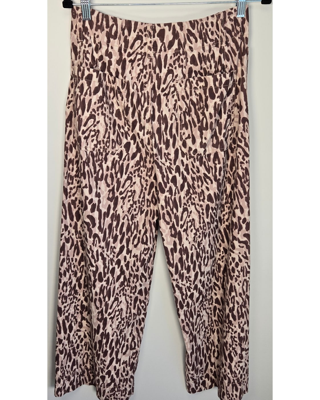 maeve Leopard Print Colette Cropped Pants