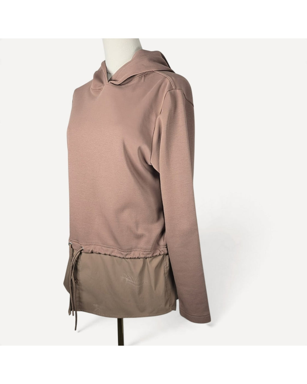 ATHLETA Gallery Layered Shirttail Hoodie