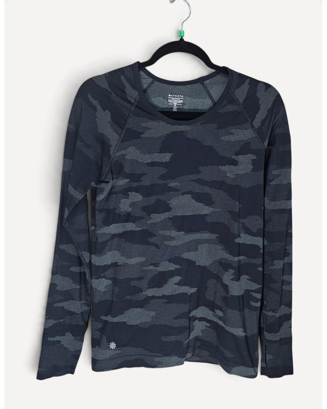 ATHLETA Camo Seamless Long-Sleeve Top - Style# 491464-02