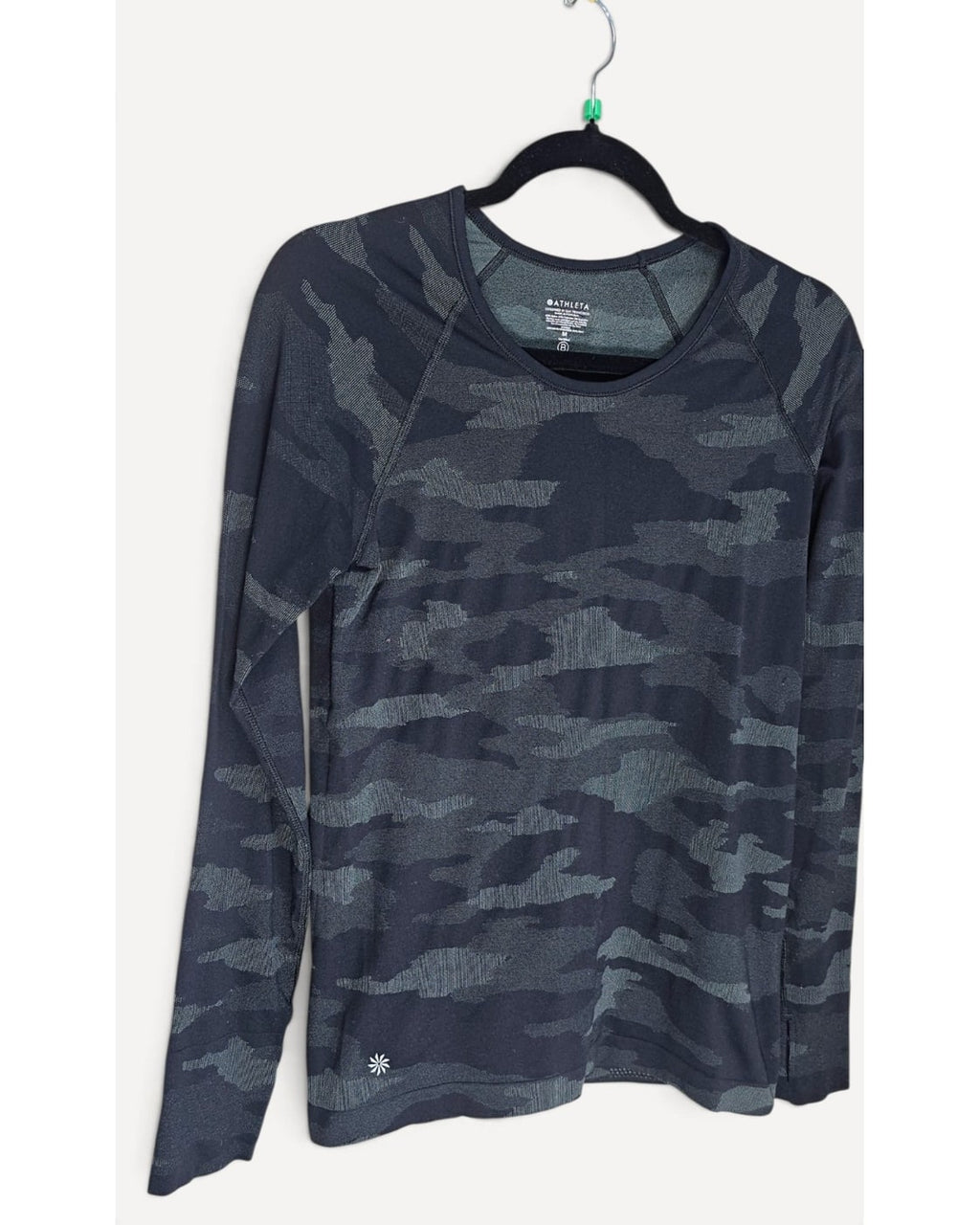 ATHLETA Camo Seamless Long-Sleeve Top - Style# 491464-02