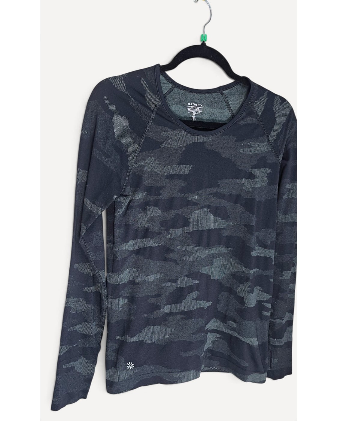 ATHLETA Camo Seamless Long-Sleeve Top - Style# 491464-02