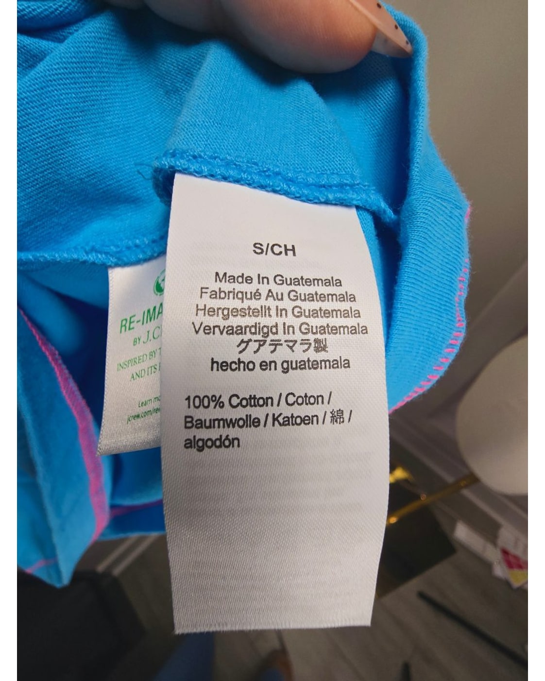 J.Crew Contrast-Stitch Pocket T-Shirt