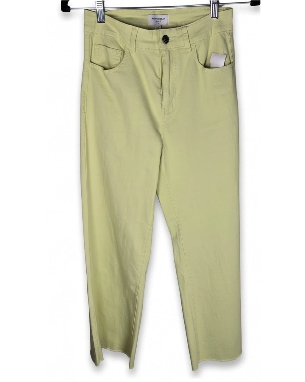 Anniewear High Rise Straight Leg Jeans