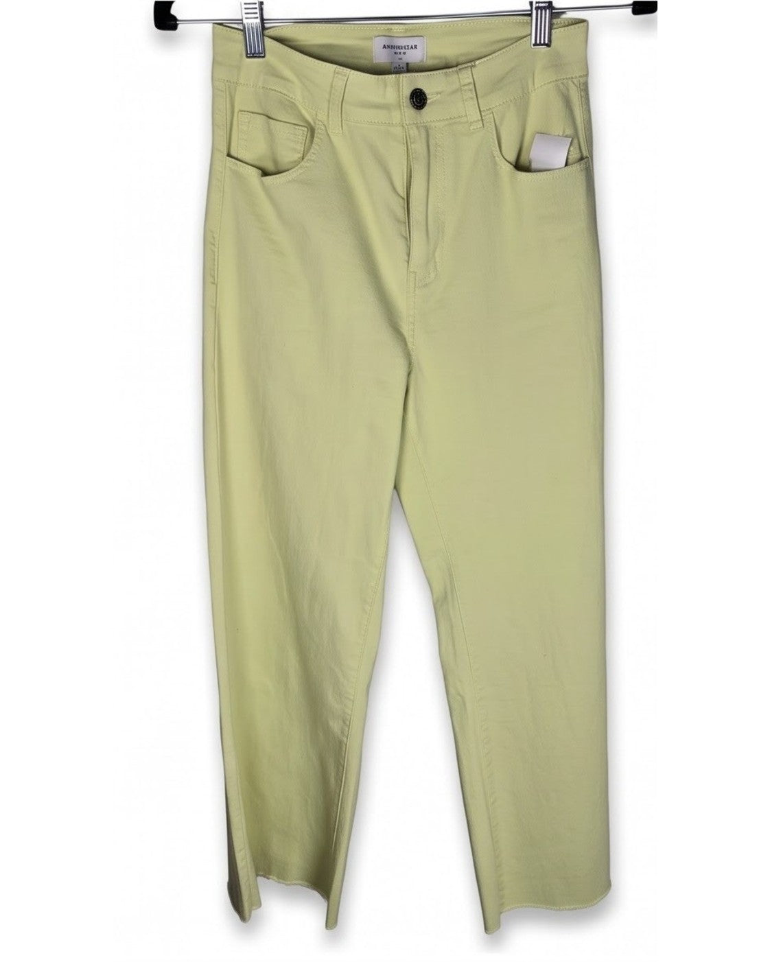 Anniewear High Rise Straight Leg Jeans